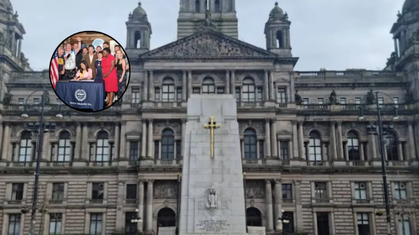 Glasgow Boston Welcome Sister Cities Partnership 2026; Glasgow