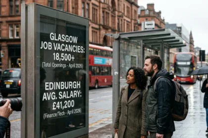 Glasgow vs Edinburgh Job Market 2026: Salary, Employment, Industry Comparison