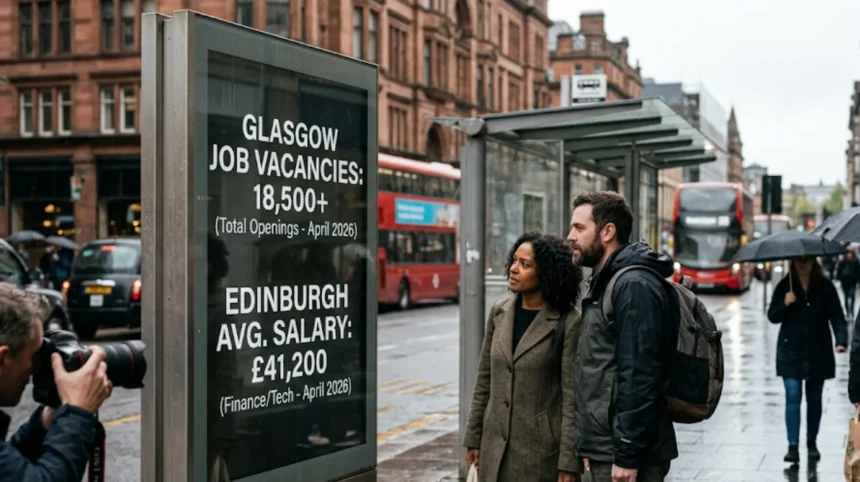Glasgow vs Edinburgh Job Market 2026: Salary, Employment, Industry Comparison
