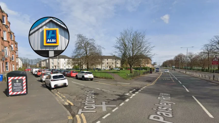 Man Dies at Aldi Supermarket on Paisley Road West: Cardonald 2026