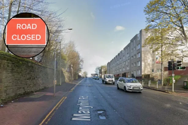 Maryhill Road Closed Overnight for Police Incident; Glasgow 2026