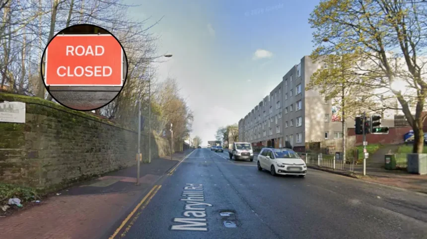 Maryhill Road Closed Overnight for Police Incident; Glasgow 2026