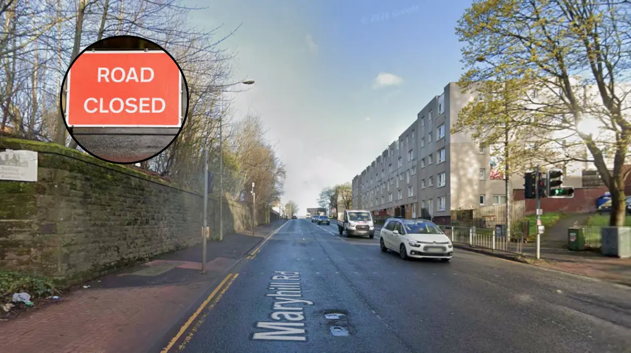 Maryhill Road Closed Overnight for Police Incident; Glasgow 2026