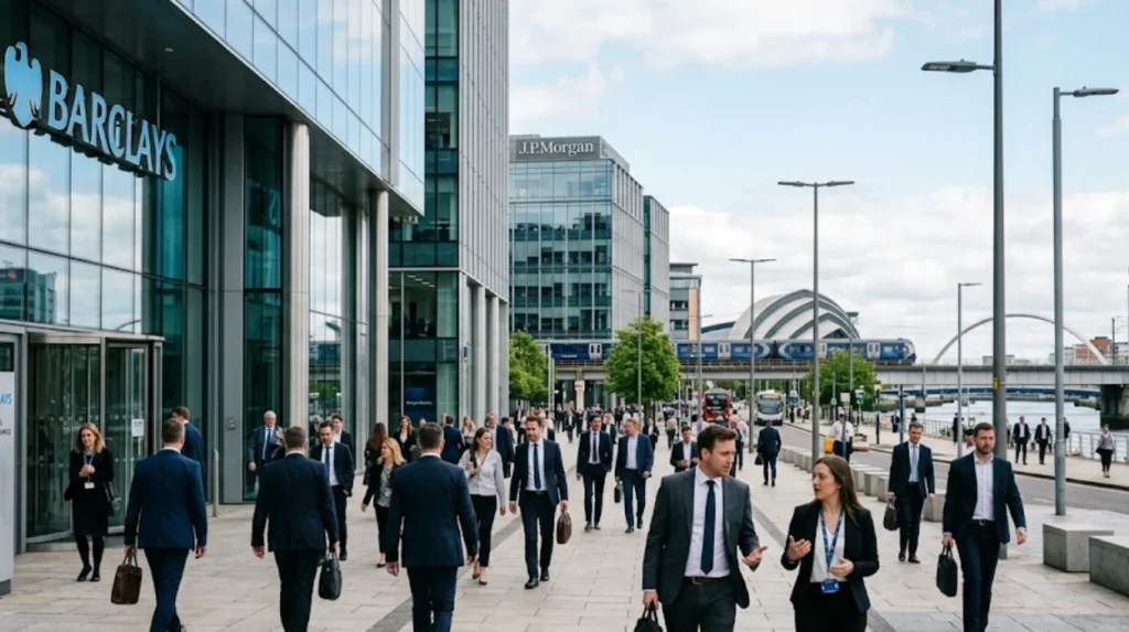 What Makes Glasgow a Strong Financial Hub Outside London?