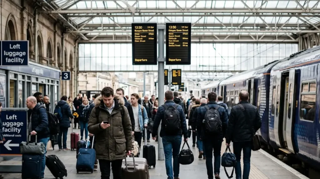 Are There Any Additional Costs or Constraints When Traveling Between Glasgow and Edinburgh Without a Car?