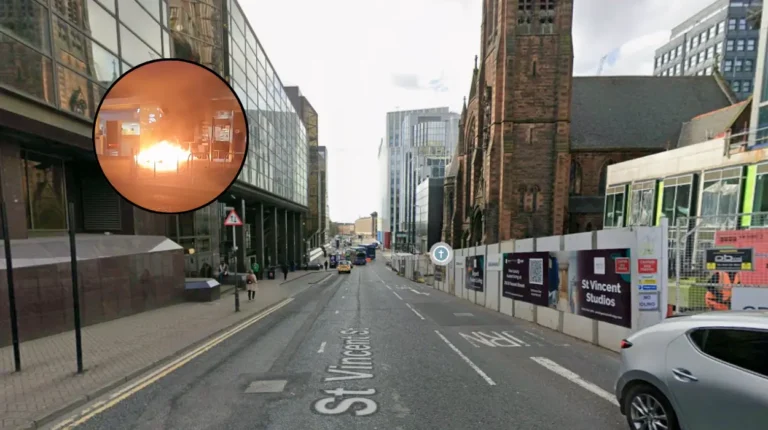 Arson Investigation Launched After Glasgow City Centre Bank Fire, St Vincent Street 2026