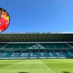 Celtic Chase Keeper Dinko Horkas in Glasgow, 2026
