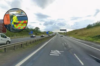 Cyclist Spotted on M8 Prompts Police Warning, Glasgow 2026