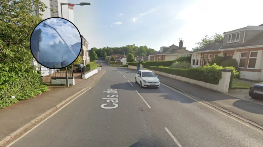 Fire at Derelict Former RAI Sparks Security Calls – Paisley 2026