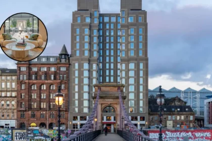 Glasgow Residents Slam Derelict Plot Next to Virgin Hotel; Glasgow, 2026