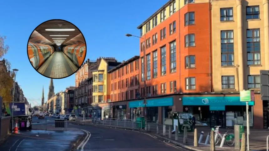 Glasgow Subway Closure for Driverless Train Trials Glasgow 2026