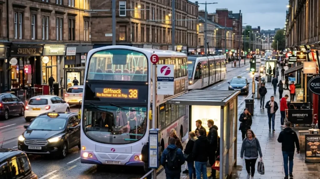 How accessible are Southside night-out venues by transport?