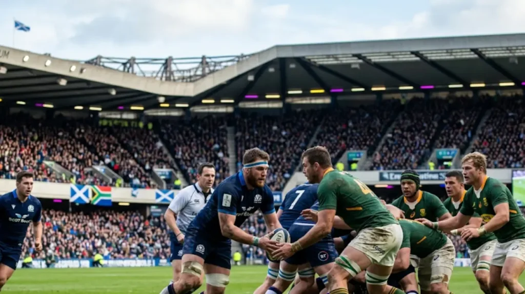 How do Scotland and South Africa compare overall?