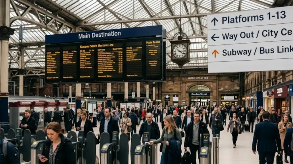How does the Shawlands to Glasgow City Centre route fit into wider Glasgow transport networks?