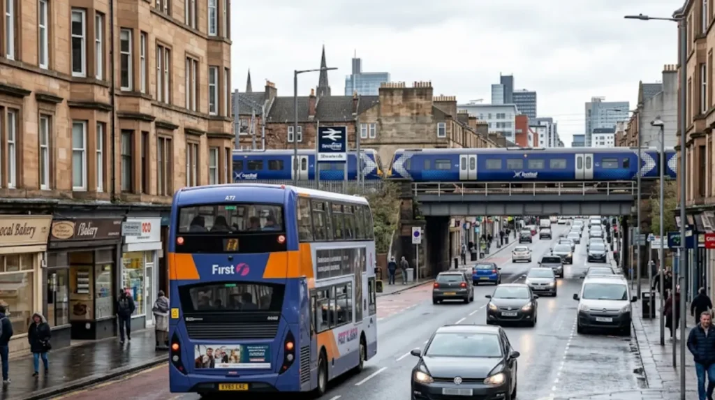 How long does it take to travel from Shawlands to Glasgow City Centre?
