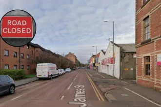James Street Reopens After Gas Works in East End, Glasgow 2026