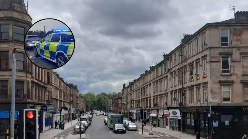 Police seize unregistered Skoda after driver flees in Glasgow 2026