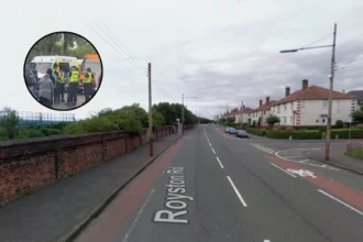 Protesters Block Glasgow Road After Sexual Assault Arrest: Royston 2026