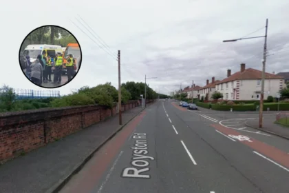 Protesters Block Glasgow Road After Sexual Assault Arrest: Royston 2026