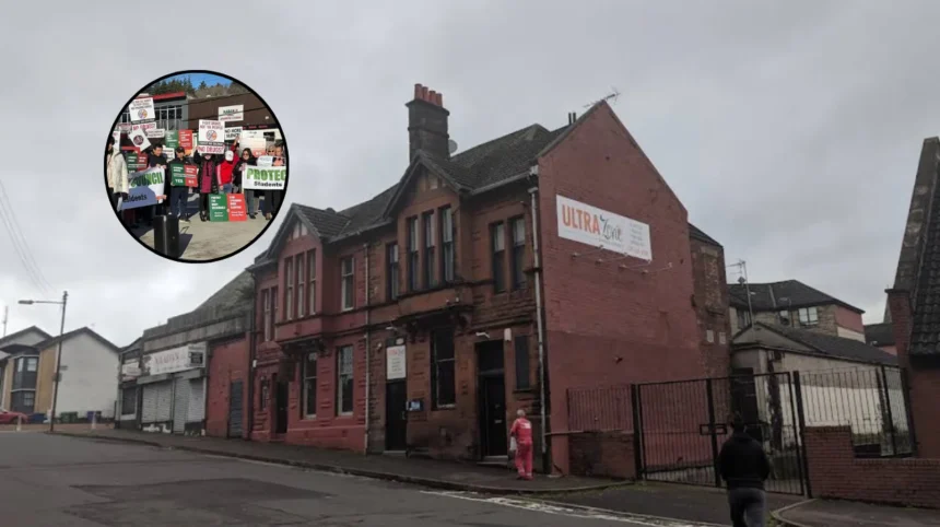 Residents Protest Over Housing on Barloch Street, Possilpark 2026