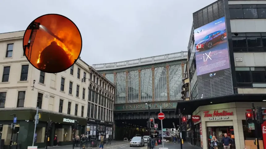 Union Street Reopens After Fire Near Glasgow Central 2026