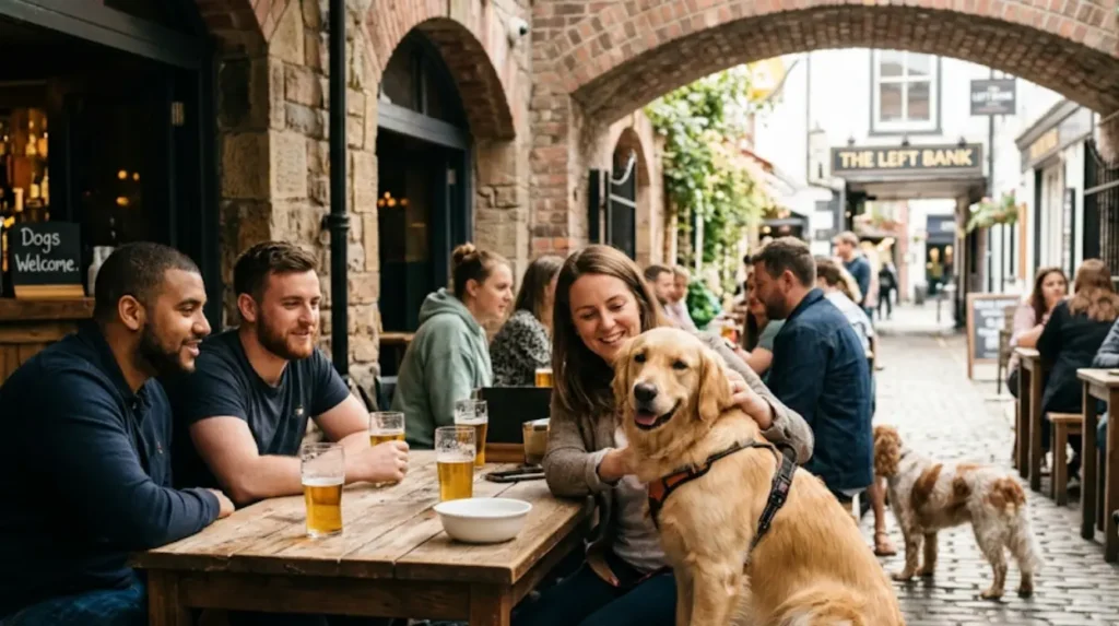 Which pubs in Glasgow's West End accept dogs?