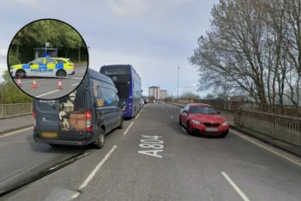First Bus Collides With Cherry Picker in Glasgow 2026