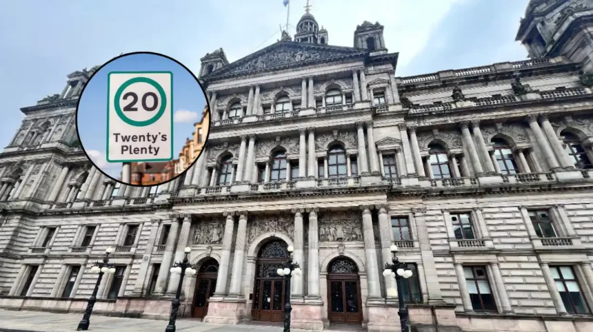 Glasgow City Council Lowers Speed Limits to 20mph Across 800 Roads 2026