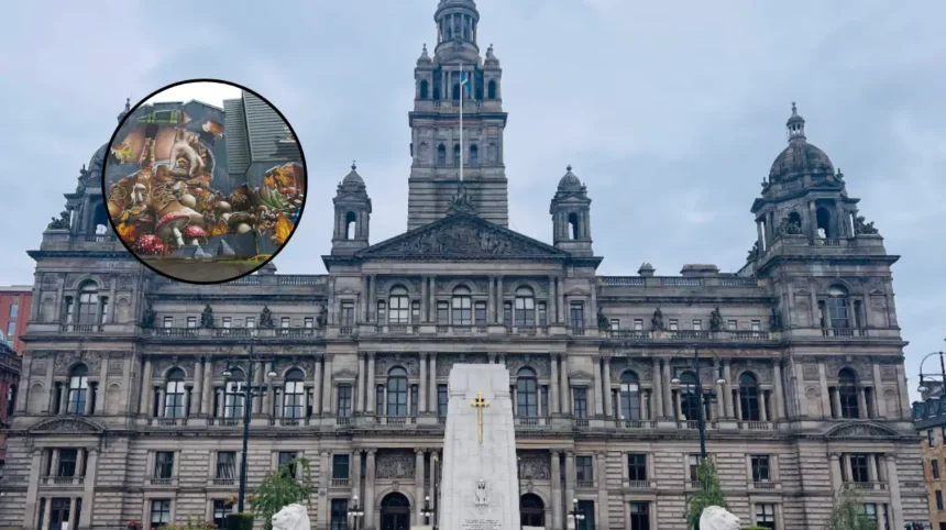 Glasgow Council Addresses Backlash Over Covered Murals in Glasgow 2026