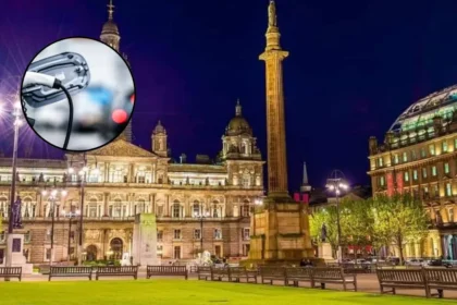 Glasgow Council Electric Vehicle Charging Bays Blocked by Cars Glasgow 2026