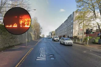 Glasgow Tesco Evacuated Following Vehicle Car Park Fire Maryhill 2026