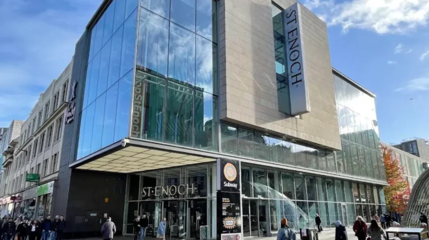 Man Charged After St Enoch Centre Offensive Weapon Incident, Glasgow 2026