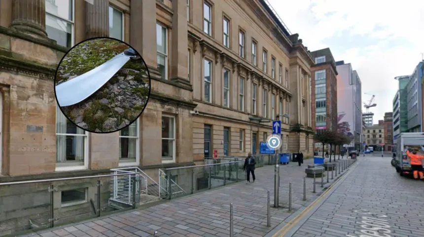 Man Pleads Guilty to Drumchapel Machete Chase in Glasgow 2026