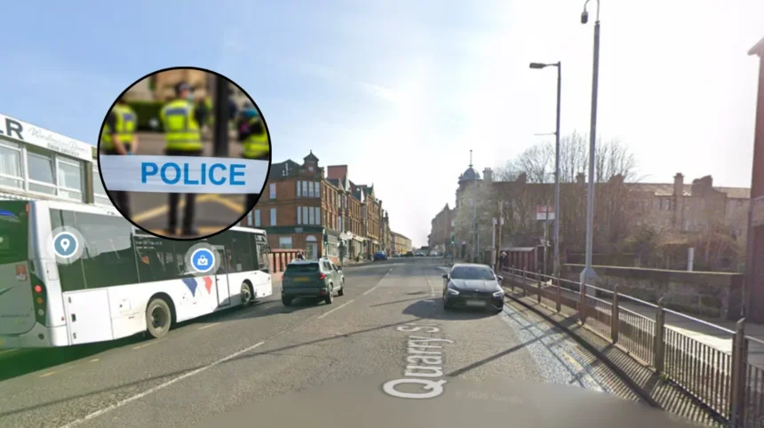 Police Seal Off Quarry Street After Man Injured in Hamilton 2026