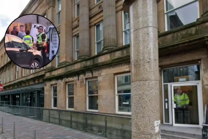 Steven Daniel in Glasgow Court on Organised Crime Charges, Robroyston 2026