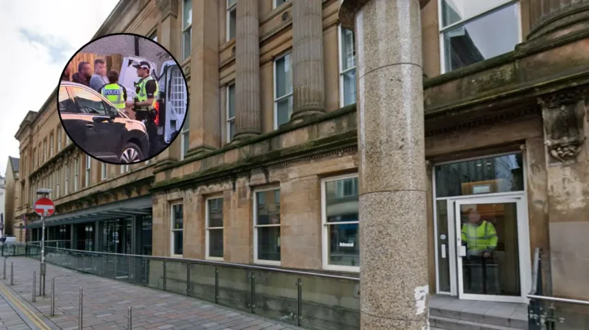 Steven Daniel in Glasgow Court on Organised Crime Charges, Robroyston 2026