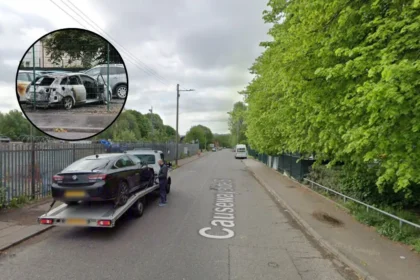 Vehicles Firebombed in Gangland Attack at Garage: Tollcross 2026