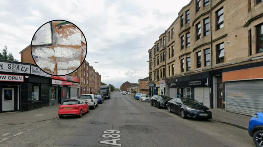 £150k Cocaine Seized in Traffic Stop: Glasgow 2026