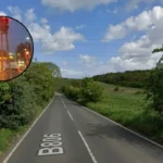Car Engulfed in Flames After Crash in Glasgow 2026