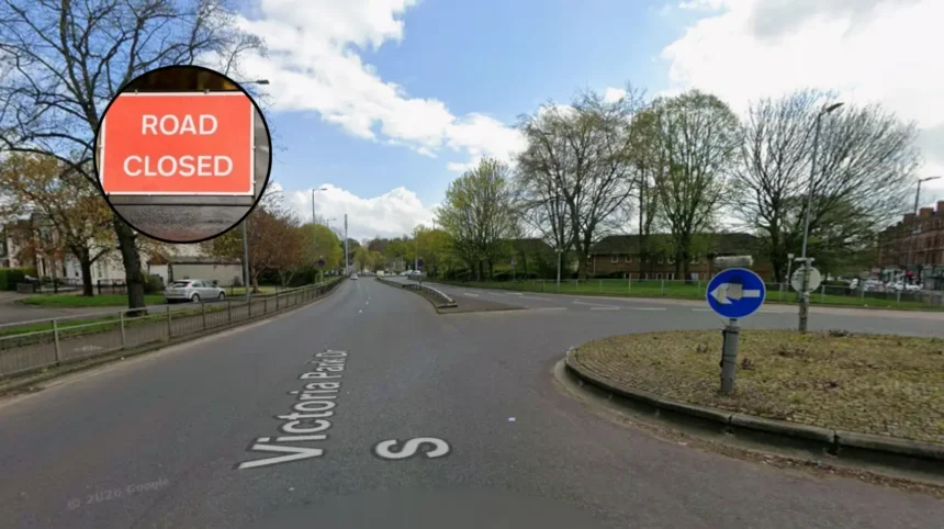 Dumbarton Road Closure Extended by Three Weeks in Glasgow 2026
