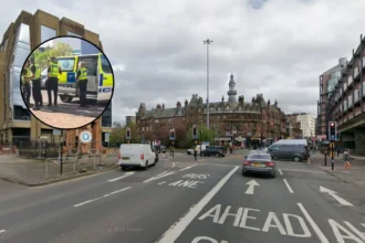 Girl, 13, Hospitalised After Car Crash on Sauchiehall Street Glasgow 2026