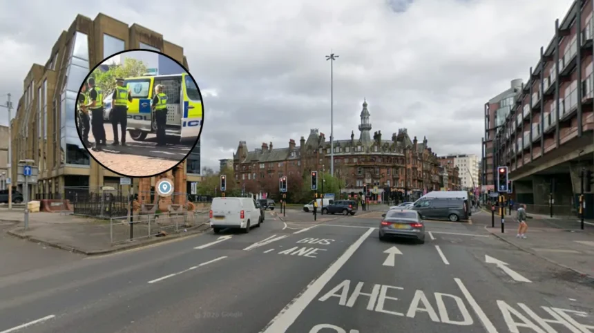 Girl, 13, Hospitalised After Car Crash on Sauchiehall Street Glasgow 2026