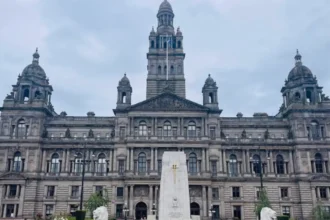 Glasgow City Council Equal Pay Crisis and Bookshop Vandalism, Glasgow, 2026