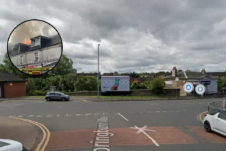 Major Blaze Erupts on Springburn Way in Glasgow 2026