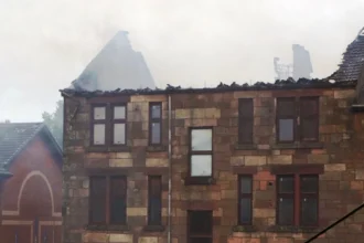 Man Arrested Over Possilpark Tenement Fire 2026