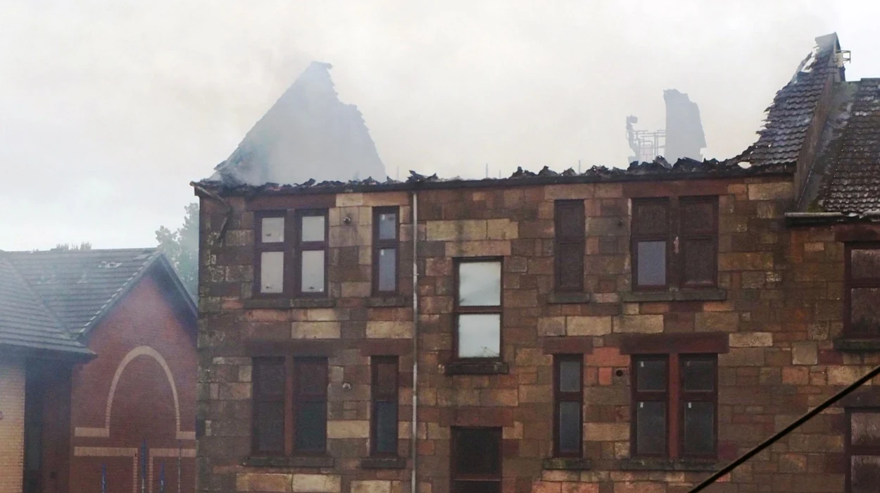 Hamilton Fire Man Arrested Over Possilpark Tenement Fire 2026
