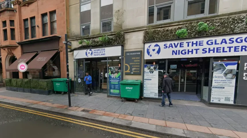 Pregnant Woman Sleeps on Shelter Floor in Glasgow 2026