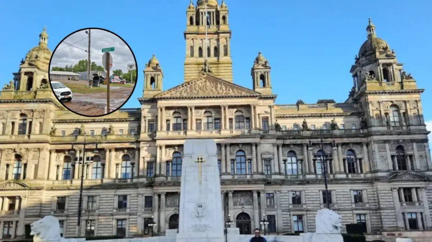Schott Lane Street Repairs Spark Debate in Glasgow 2026