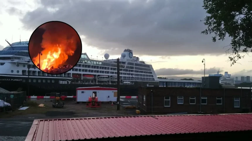 Shieldhall Recycling Centre Fire Prompts Glasgow Warning, 2026