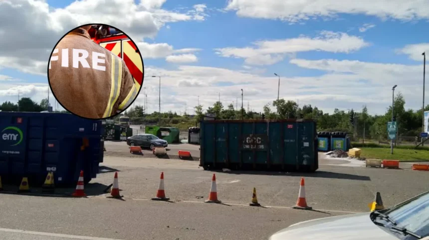 Weekend Fires Hit Recycling Centres in Glasgow and Peterborough 2026